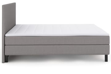 Select No 1 Komplett Sengepakke 160x200 - Lysegrå/Svarta Ben - Møbler - Senger - Kontinentalsenger
