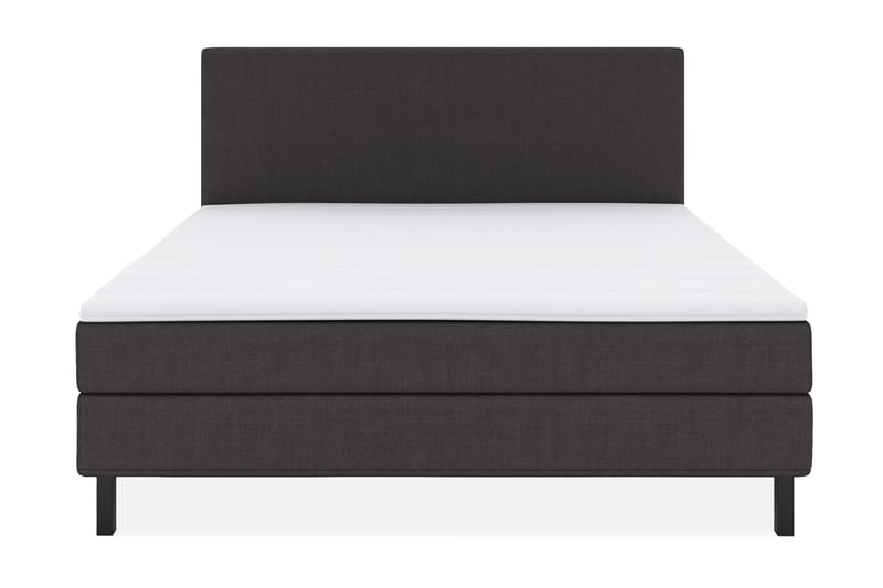 Select No 1 Komplett Sengepakke 180x200 - Mørkegrå/Svarta Ben - Møbler - Senger - Komplett sengepakke