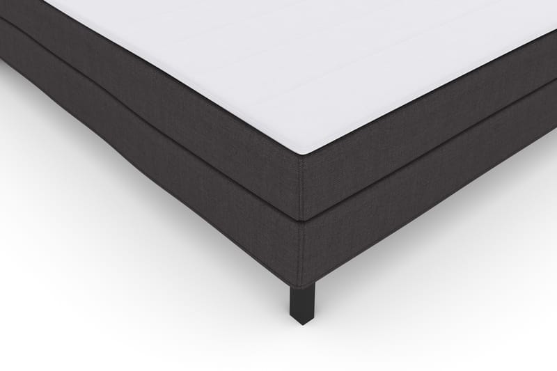 Select No 1 Komplett Sengepakke 180x200 - Mørkegrå/Svarta Ben - Møbler - Senger - Komplett sengepakke