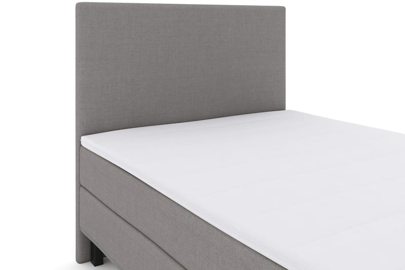 Select No 2 Komplett Sengepakke 120x200 - Lysegrå/Svarta Ben - Møbler - Senger - Komplett sengepakke