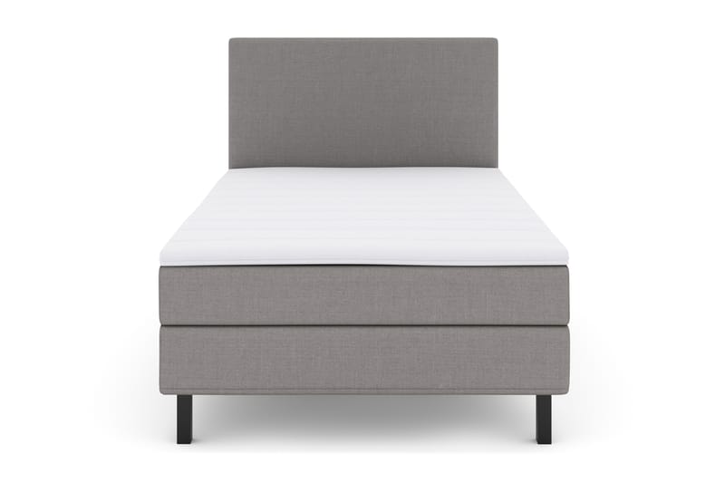Select No 2 Komplett Sengepakke 120x200 - Lysegrå/Svarta Ben - Møbler - Senger - Komplett sengepakke