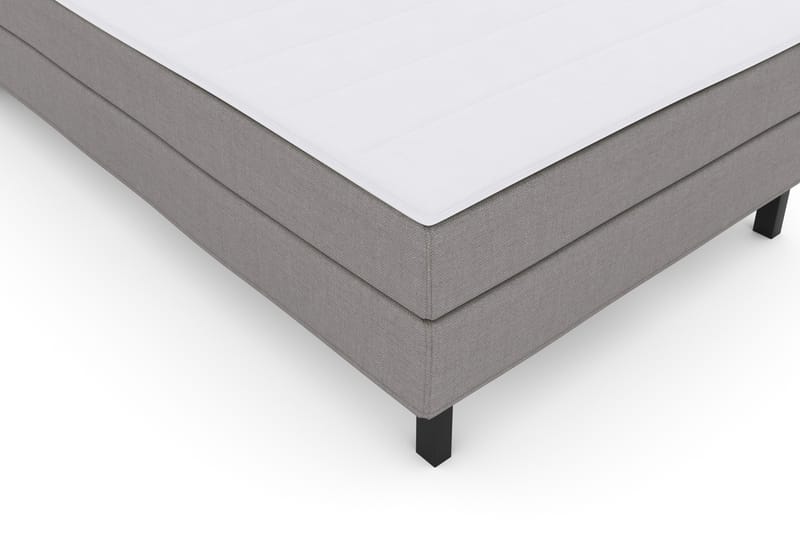 Select No 2 Komplett Sengepakke 120x200 - Lysegrå/Svarta Ben - Møbler - Senger - Komplett sengepakke