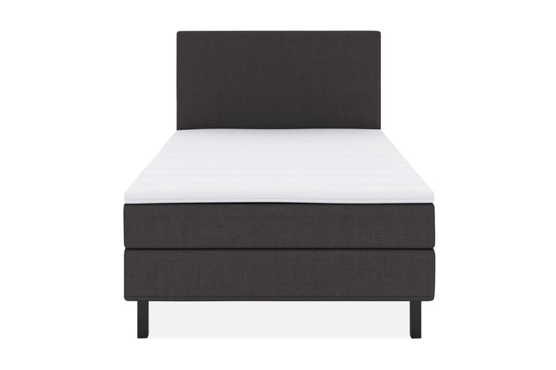 Select No 2 Komplett Sengepakke 120x200 - Mørkegrå/Svarta Ben - Møbler - Senger - Komplett sengepakke