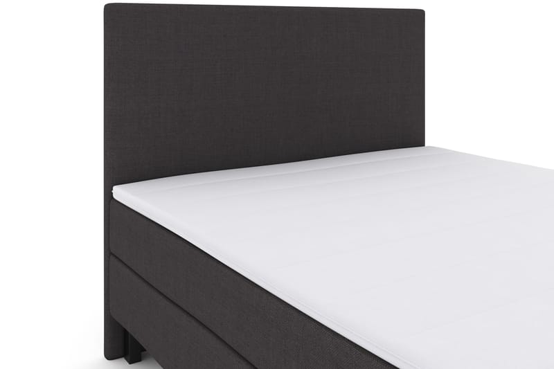 Select No 2 Komplett Sengepakke 140x200 - Mørkegrå/Svarta Ben - Møbler - Senger - Komplett sengepakke