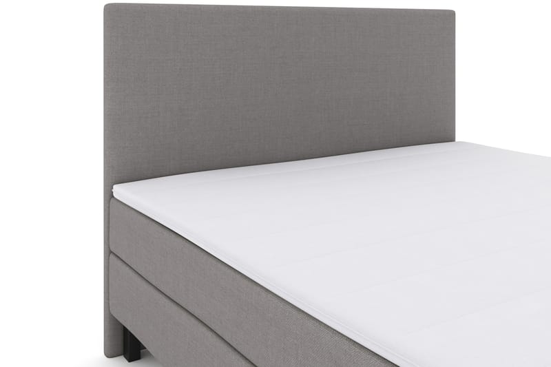 Select No 2 Komplett Sengepakke 160x200 - Lysegrå/Svarta Ben - Møbler - Senger - Komplett sengepakke