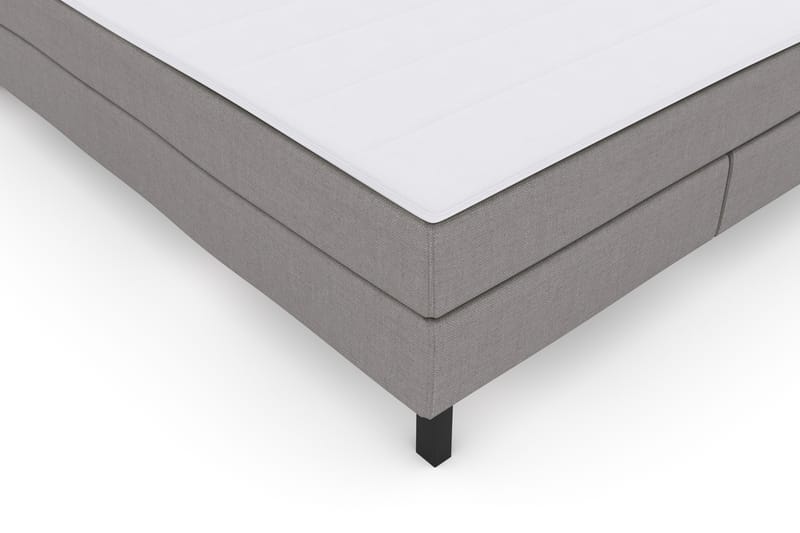 Select No 2 Komplett Sengepakke 160x200 - Lysegrå/Svarta Ben - Møbler - Senger - Komplett sengepakke