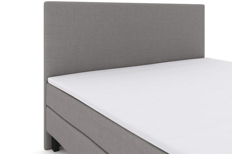 Select No 2 Komplett Sengepakke 180x200 - Lysegrå/Svarta Ben - Møbler - Senger - Komplett sengepakke