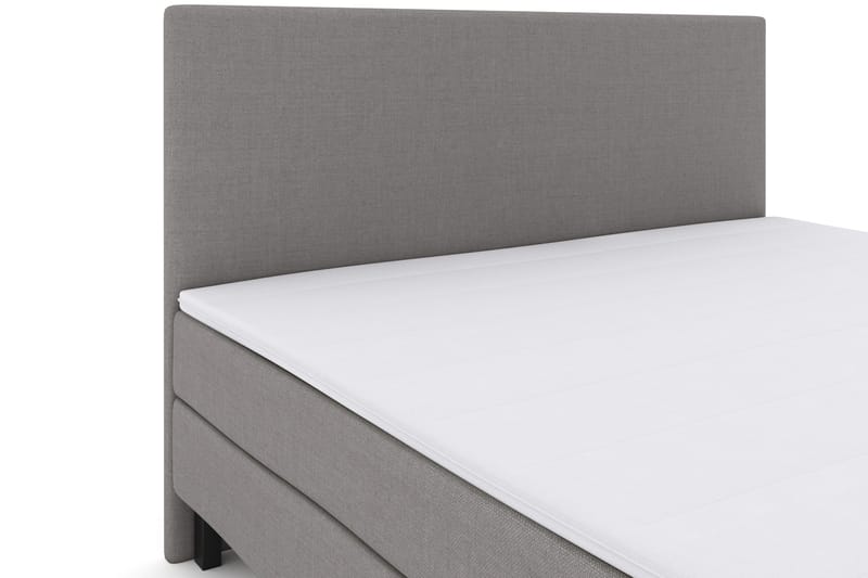 Select No 2 Komplett Sengepakke 180x200 - Lysegrå/Svarta Ben - Møbler - Senger - Kontinentalsenger