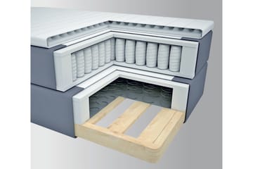 Select No 2 Kontinentalseng 160x200 - Mørkegrå - Møbler - Senger - Kontinentalsenger