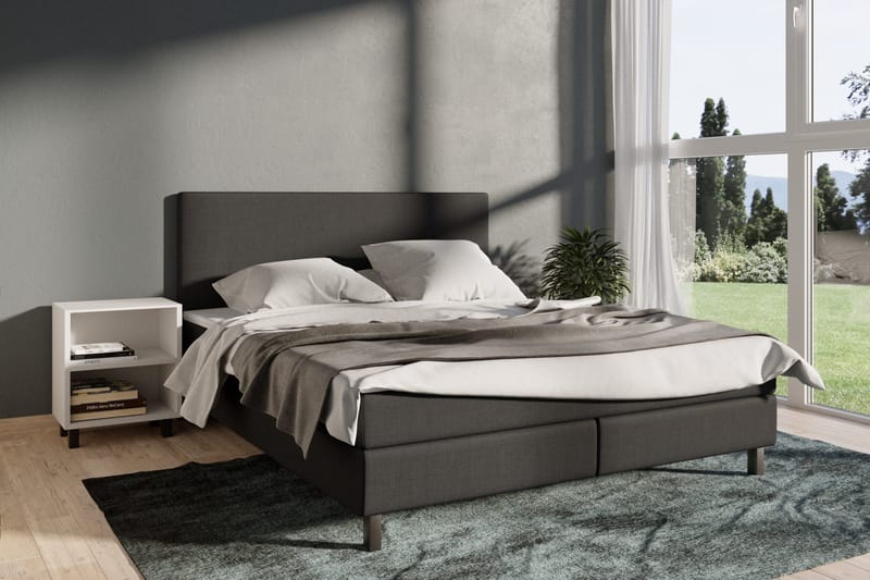 Select No 2 Kontinentalseng 210x210 - Mørkegrå - Møbler - Senger - Kontinentalsenger