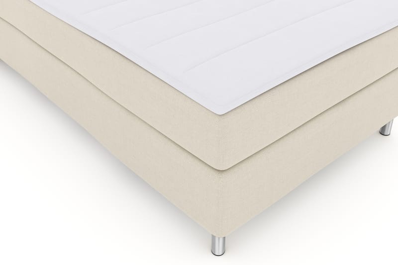 Select No 3 Komplett Sengepakke 120x200 Fast - Beige/Metallben - Komplett sengepakke - Kontinentalsenger