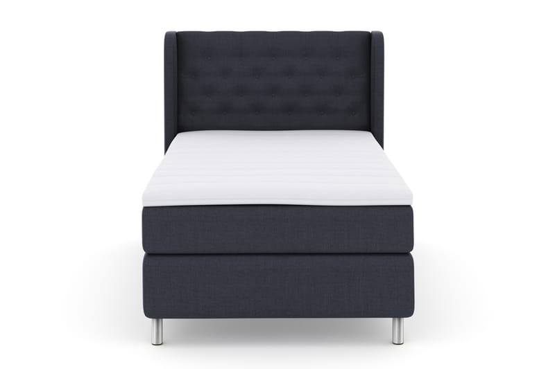 Select No 3 Komplett Sengepakke 120x200 Fast - Blå/Metallben - Møbler - Senger - Komplett sengepakke