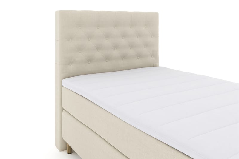 Select No 3 Komplett Sengepakke 120x200 Medium - Beige/Kobberben - Komplett sengepakke - Kontinentalsenger