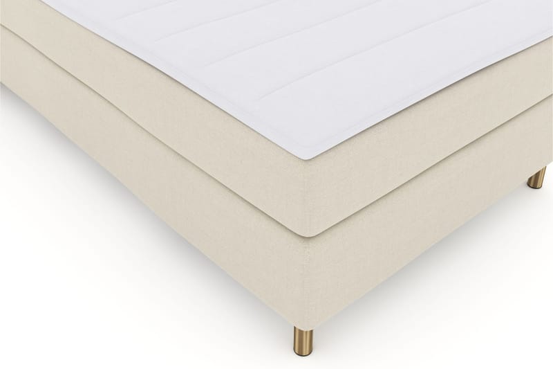 Select No 3 Komplett Sengepakke 120x200 Medium - Beige/Kobberben - Møbler - Senger - Kontinentalsenger