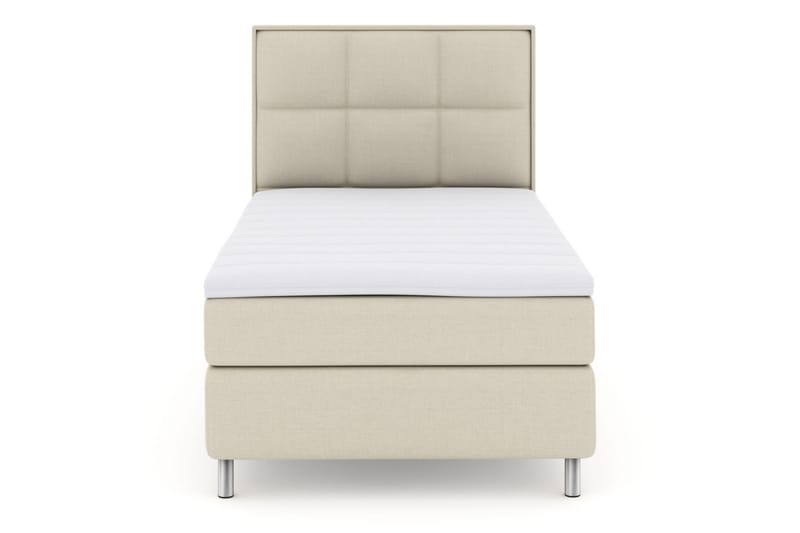 Select No 3 Komplett Sengepakke 120x200 Medium - Beige/Metallben - Komplett sengepakke - Kontinentalsenger