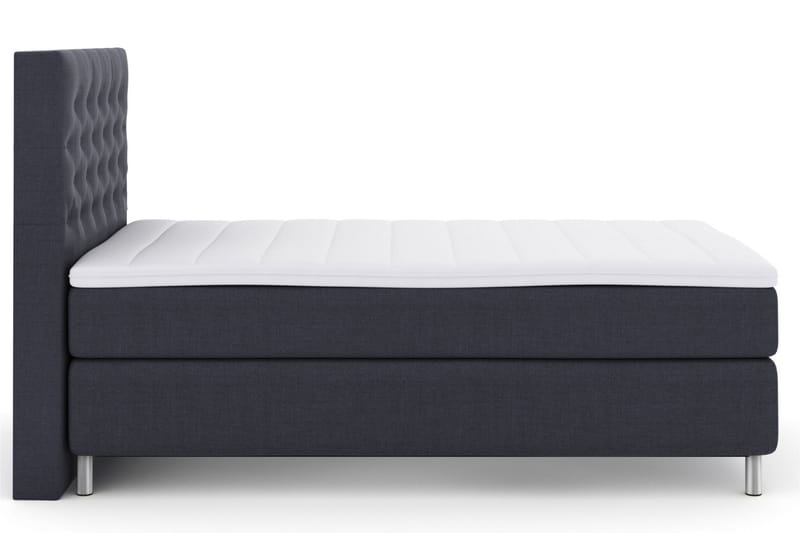 Select No 3 Komplett Sengepakke 120x200 Medium - Blå/Metallben - Møbler - Senger - Komplett sengepakke
