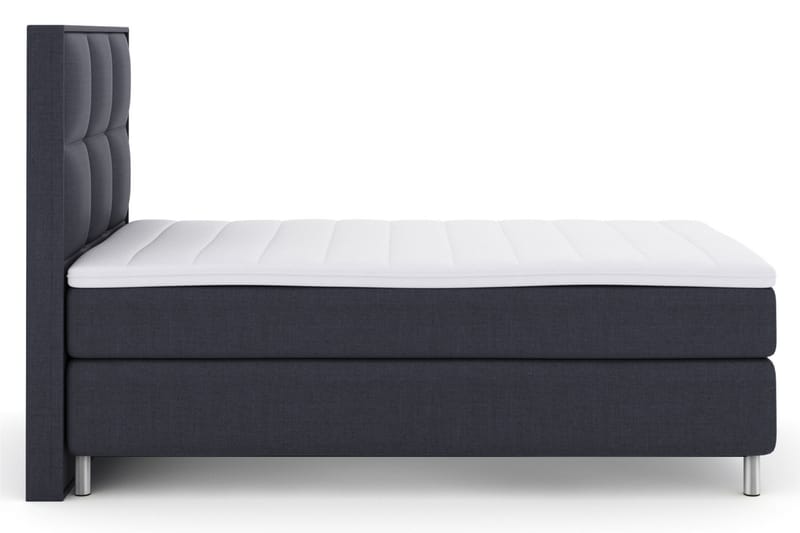 Select No 3 Komplett Sengepakke 120x200 Medium - Blå/Metallben - Møbler - Senger - Komplett sengepakke
