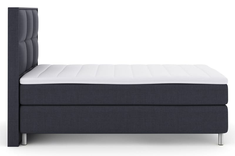 Select No 3 Komplett Sengepakke 120x200 Medium - Blå/Metallben - Møbler - Senger - Kontinentalsenger