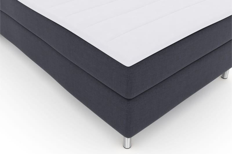Select No 3 Komplett Sengepakke 120x200 Medium - Blå/Metallben - Møbler - Senger - Komplett sengepakke