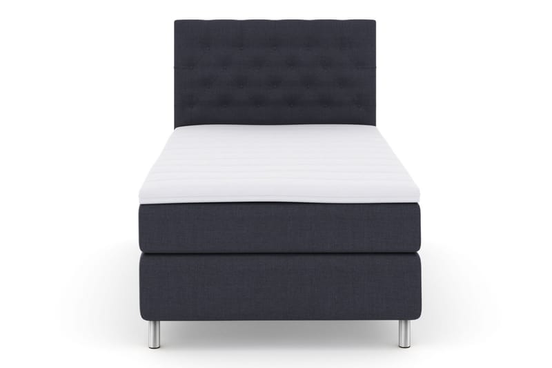 Select No 3 Komplett Sengepakke 120x200 Medium - Blå/Metallben - Møbler - Senger - Komplett sengepakke