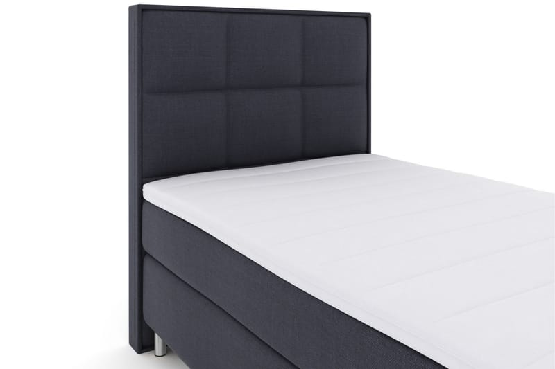 Select No 3 Komplett Sengepakke 120x200 Medium - Blå/Metallben - Møbler - Senger - Komplett sengepakke
