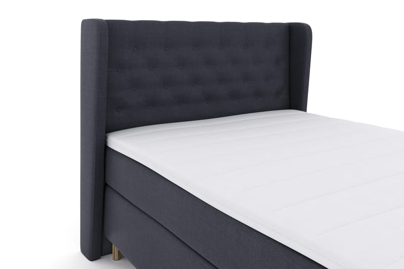 Select No 3 Komplett Sengepakke 140x200 Fast - Blå/Kobberben - Møbler - Senger - Kontinentalsenger