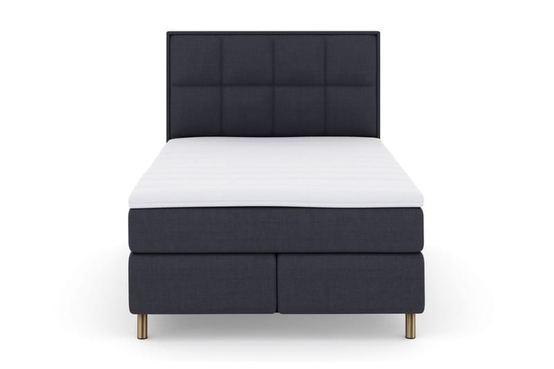 Select No 3 Komplett Sengepakke 160x200 Fast - Blå/Kobberben - Møbler - Senger - Komplett sengepakke