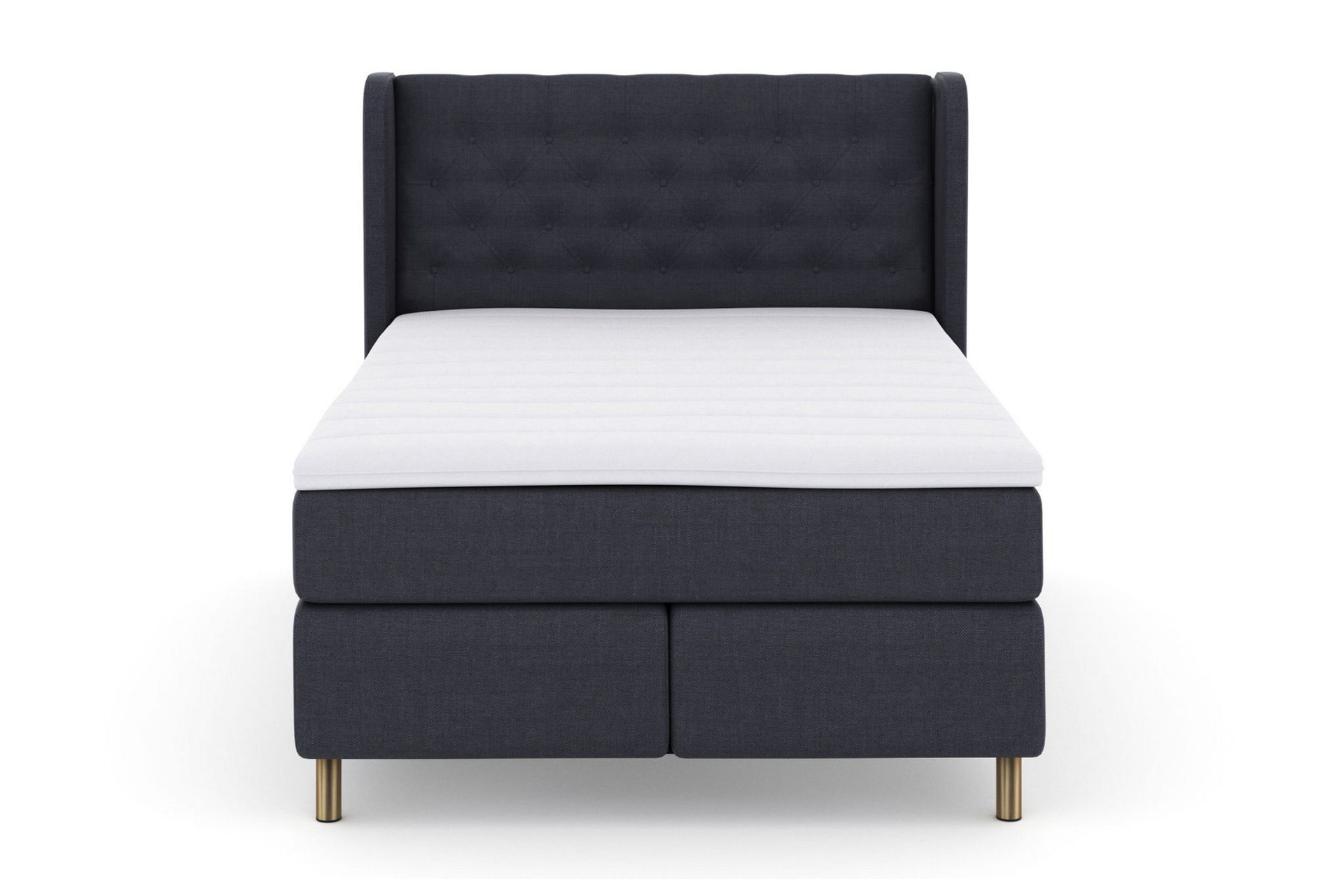Select No 3 Komplett Sengepakke 160x200 Fast/Medium - Blå/Kobberben