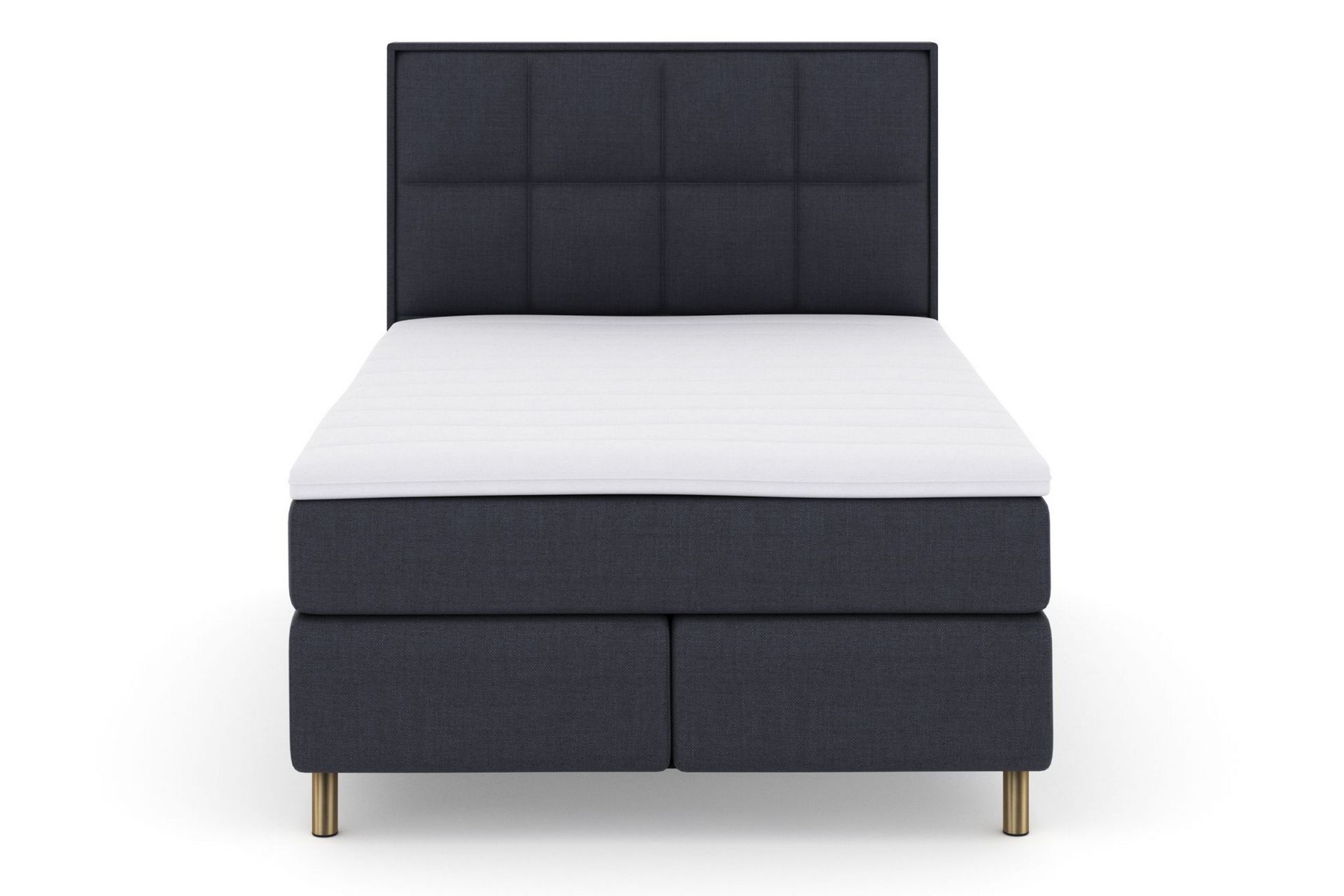 Select No 3 Komplett Sengepakke 160x200 Medium - Blå/Kobberben - Møbler - Senger - Komplett sengepakke