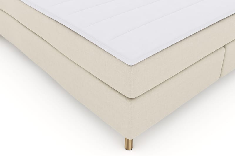 Select No 3 Komplett Sengepakke 180x200 Fast - Beige/Kobberben - Møbler - Senger - Kontinentalsenger