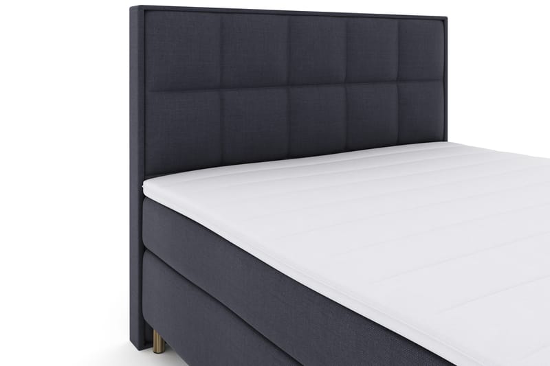 Select No 3 Komplett Sengepakke 180x200 Fast - Blå/Kobberben - Møbler - Senger - Komplett sengepakke