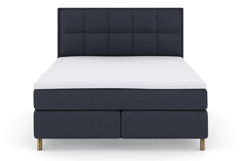 Select No 3 Komplett Sengepakke 180x200 Fast/Medium, Blå/Kobberben