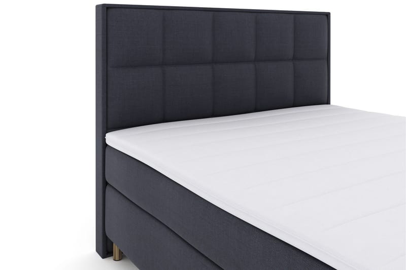 Select No 3 Komplett Sengepakke 180x200 Fast/Medium - Blå/Kobberben - Møbler - Senger - Kontinentalsenger