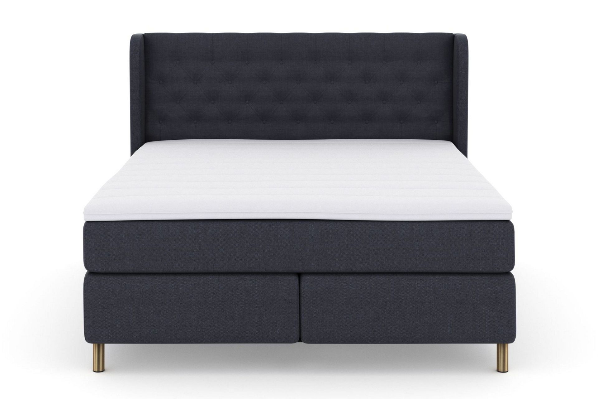 Select No 3 Komplett Sengepakke 180x200 Fast/Medium - Blå/Kobberben