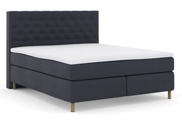 Select No 3 Komplett Sengepakke 180x200 Fast/Medium - Blå/Kobberben - Møbler - Senger - Komplett sengepakke