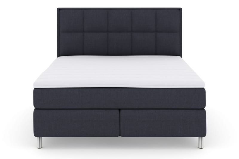 Select No 3 Komplett Sengepakke 180x200 Fast/Medium - Blå/Metallben - Møbler - Senger - Komplett sengepakke