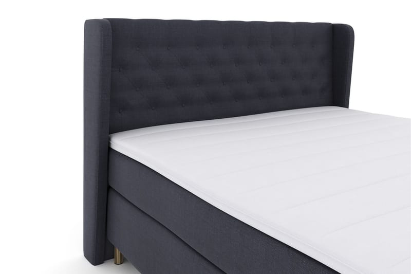 Select No 3 Komplett Sengepakke 180x200 Medium - Blå/Kobberben - Møbler - Senger - Komplett sengepakke