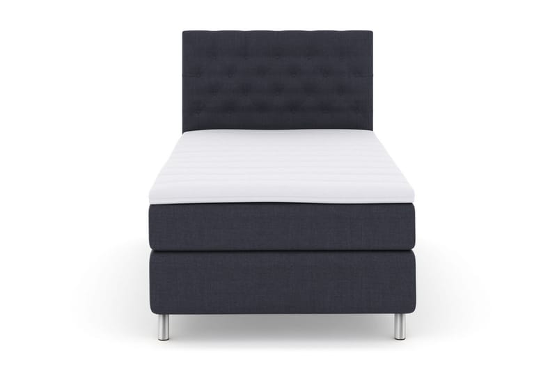 Select No 3 Kontinentalseng 120x200 Fast - Blå/Metallben - Møbler - Senger - Kontinentalsenger