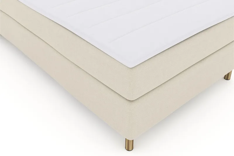 Select No 3 Kontinentalseng 120x200 Medium - Beige/Kobberben - Møbler - Senger - Kontinentalsenger