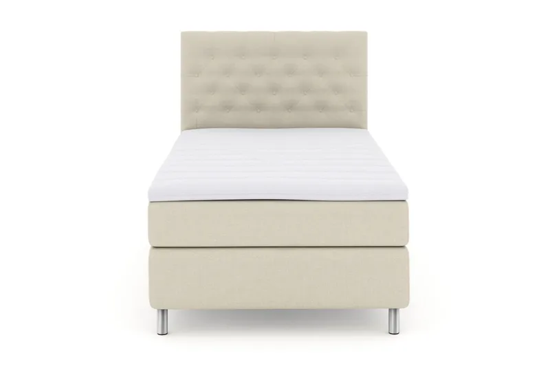 Select No 3 Kontinentalseng 120x200 Medium, Beige/Metallben