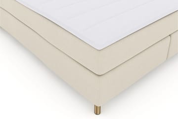 Select No 3 Kontinentalseng 180x200 Fast - Beige/Kobberben - Møbler - Senger - Kontinentalsenger
