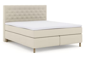 Select No 3 Kontinentalseng 180x200 Fast - Beige/Kobberben - Møbler - Senger - Kontinentalsenger