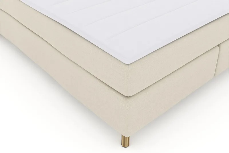 Select No 3 Kontinentalseng 180x200 Fast/Medium - Beige/Kobberben - Møbler - Senger - Kontinentalsenger
