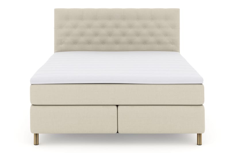 Select No 3 Kontinentalseng 180x200 Medium - Beige/Kobberben - Kontinentalsenger - Dobbeltsenger