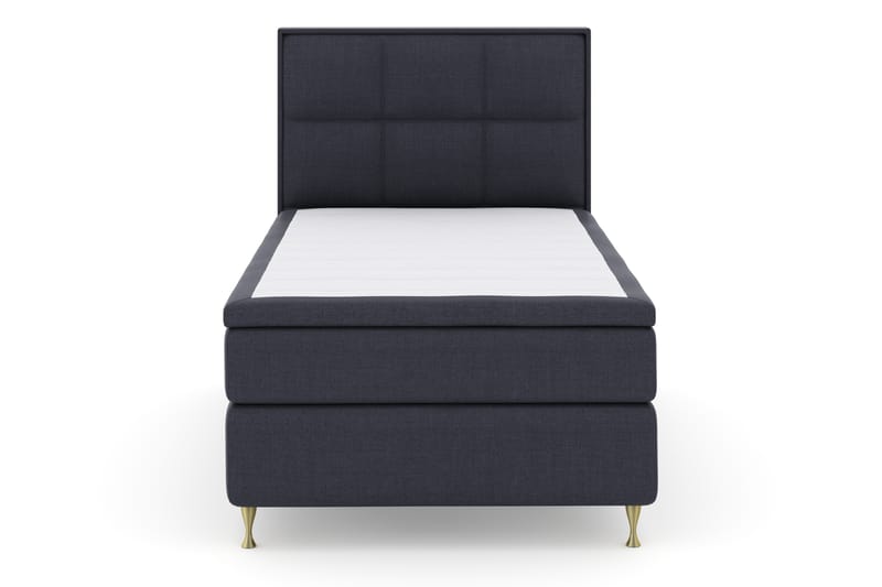 Select No 4 Komplett Sengepakke 120x200 Fast - Blå/Gullben - Møbler - Senger - Komplett sengepakke