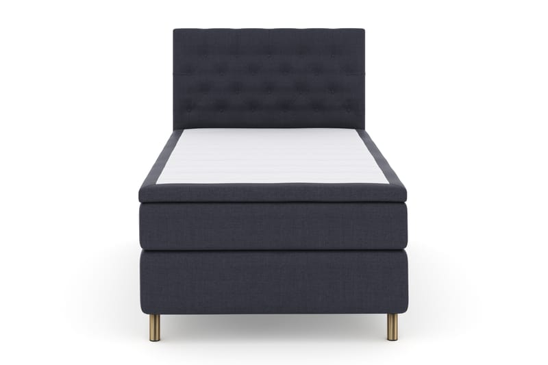 Select No 4 Komplett Sengepakke 120x200 Fast - Blå/Kobberben - Møbler - Senger - Komplett sengepakke
