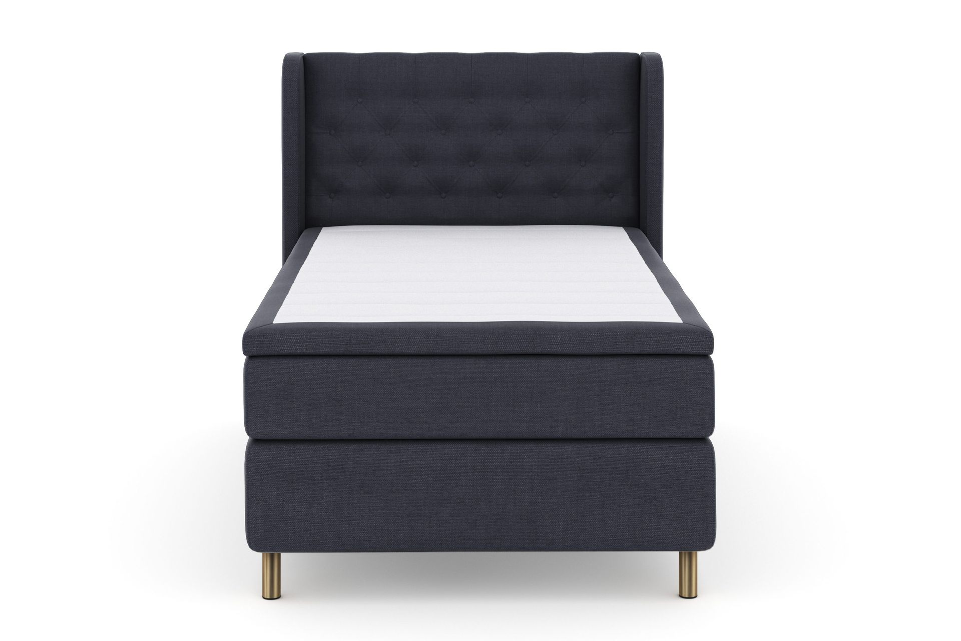 Select No 4 Komplett Sengepakke 120x200 Fast - Blå/Kobberben