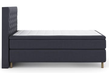 Select No 4 Komplett Sengepakke 120x200 Fast - Blå/Metallben - Møbler - Senger - Komplett sengepakke