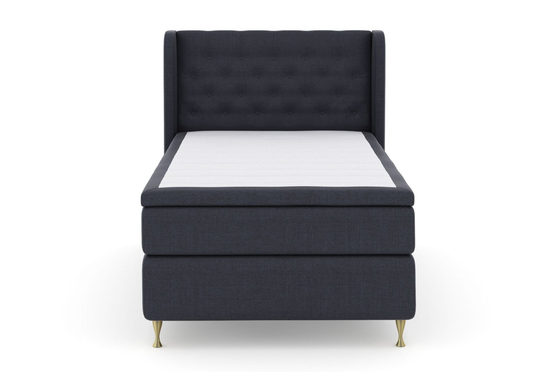 Select No 4 Komplett Sengepakke 120x200 Medium - Blå/Gullben - Møbler - Senger - Komplett sengepakke