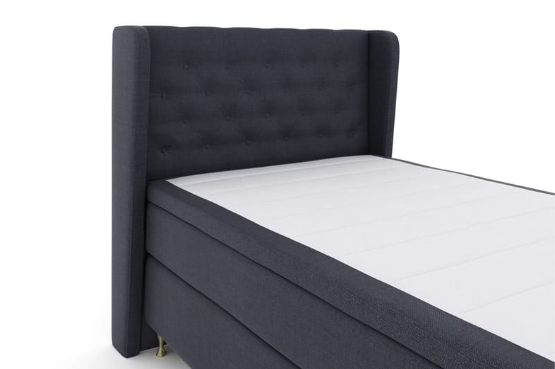 Select No 4 Komplett Sengepakke 120x200 Medium - Blå/Gullben - Møbler - Senger - Kontinentalsenger